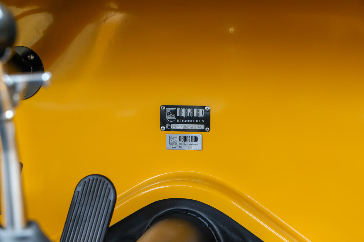 2026 Meyers Manx Classic Resorter – Channel Islands Yellow