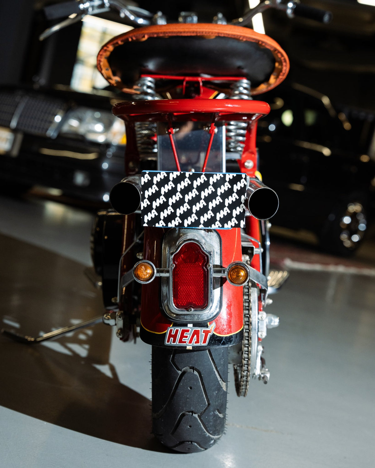 Cushman Scooter Miami Heat Tribute