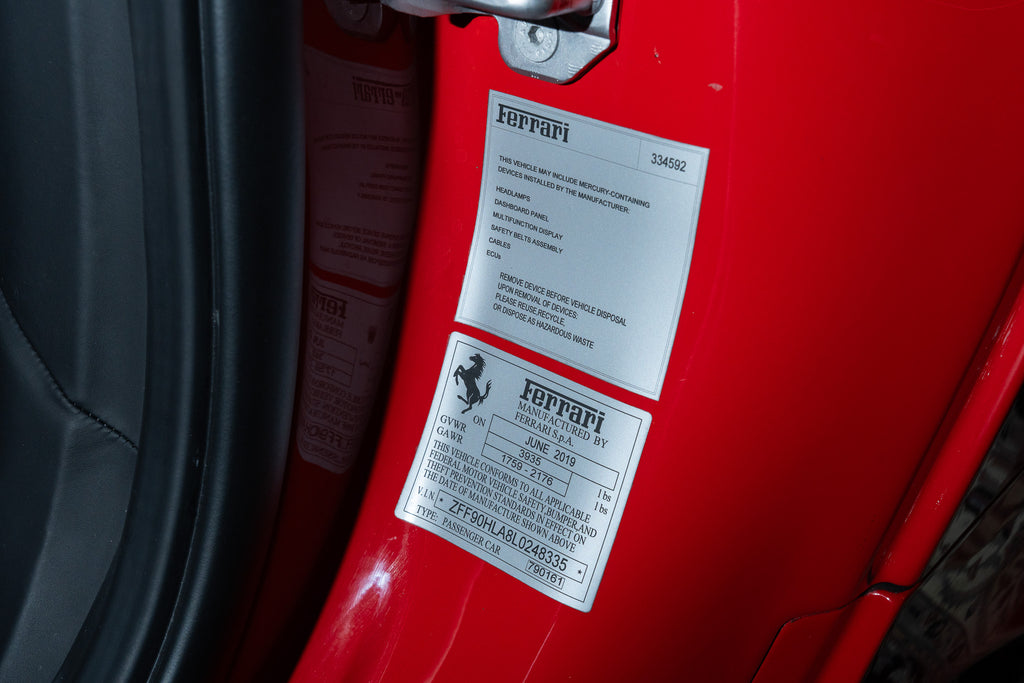 2020 Ferrari 488 Pista
