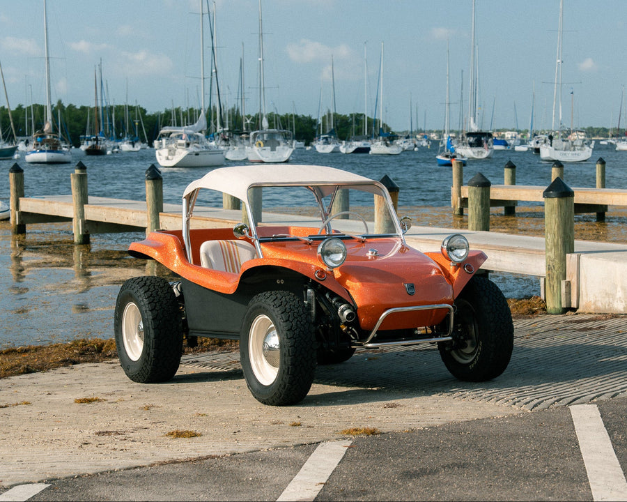 2025 Meyers Manx Classic Buggy in Brilliant Golden Orange, photo 1