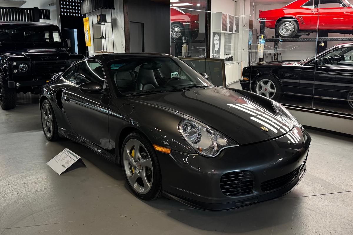 2005 Porsche 996 Turbo S in Slate Grey, photo 1