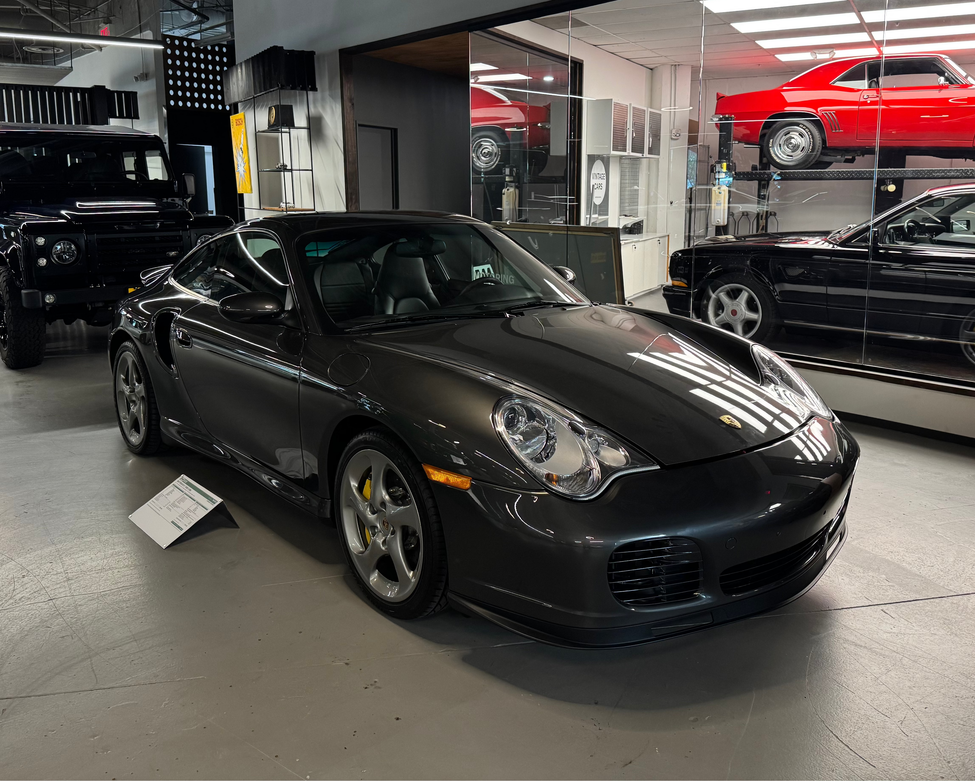 2005 Porsche 996 Turbo S in Slate Grey, photo 1