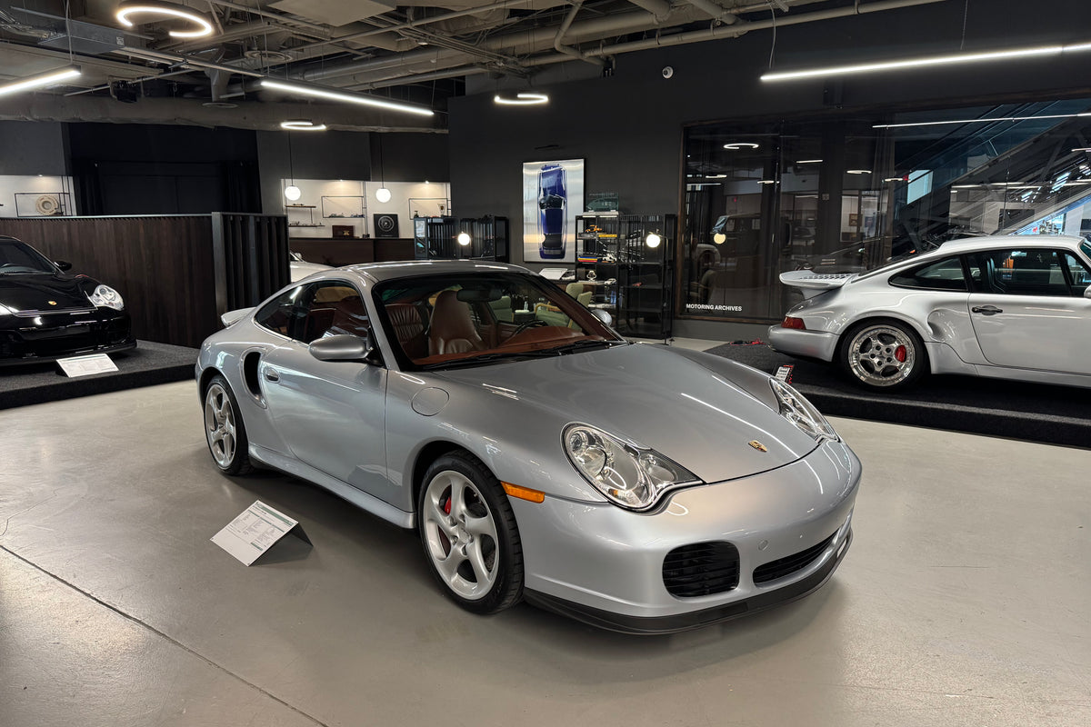 2001 Porsche 996 Turbo in Polar Silver, photo 1