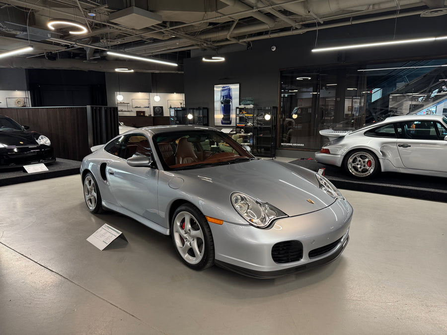2001 Porsche 996 Turbo in Polar Silver, photo 1