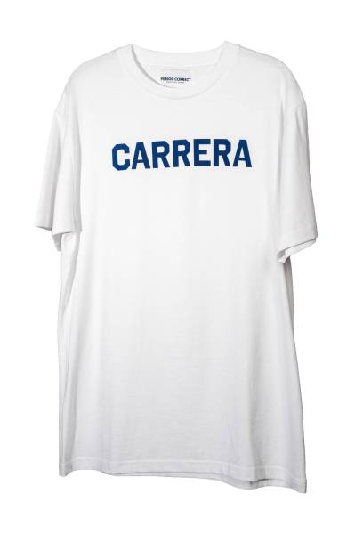 P.C. Carrera (B) white Tee