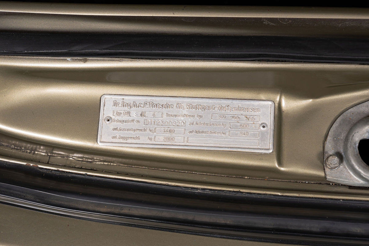 1972 Porsche 911 S — JLP Racing RSR